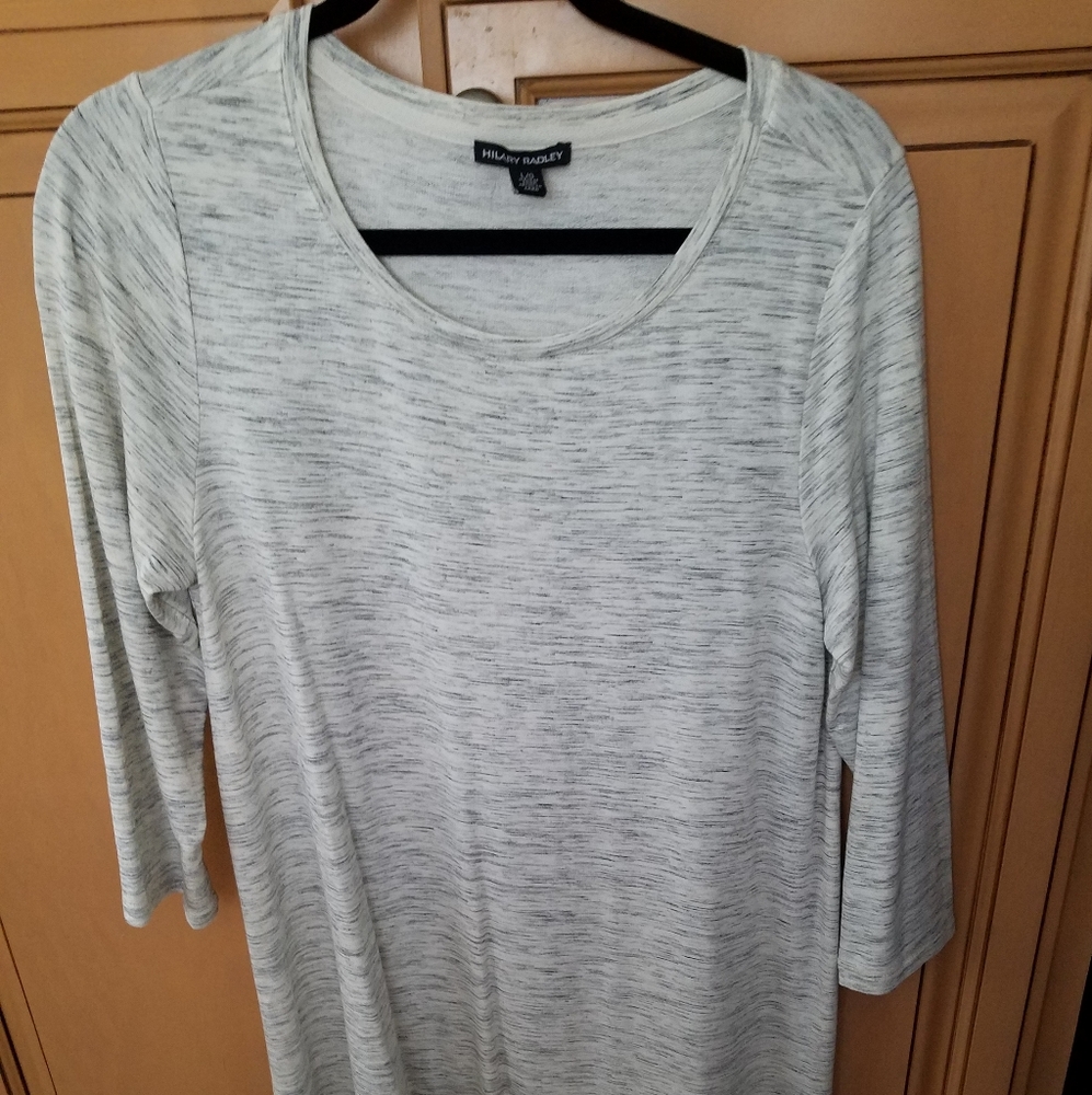 Hilary Radley Women's ITEM#1105739 COLOR: Cream/Black Space Dye.
